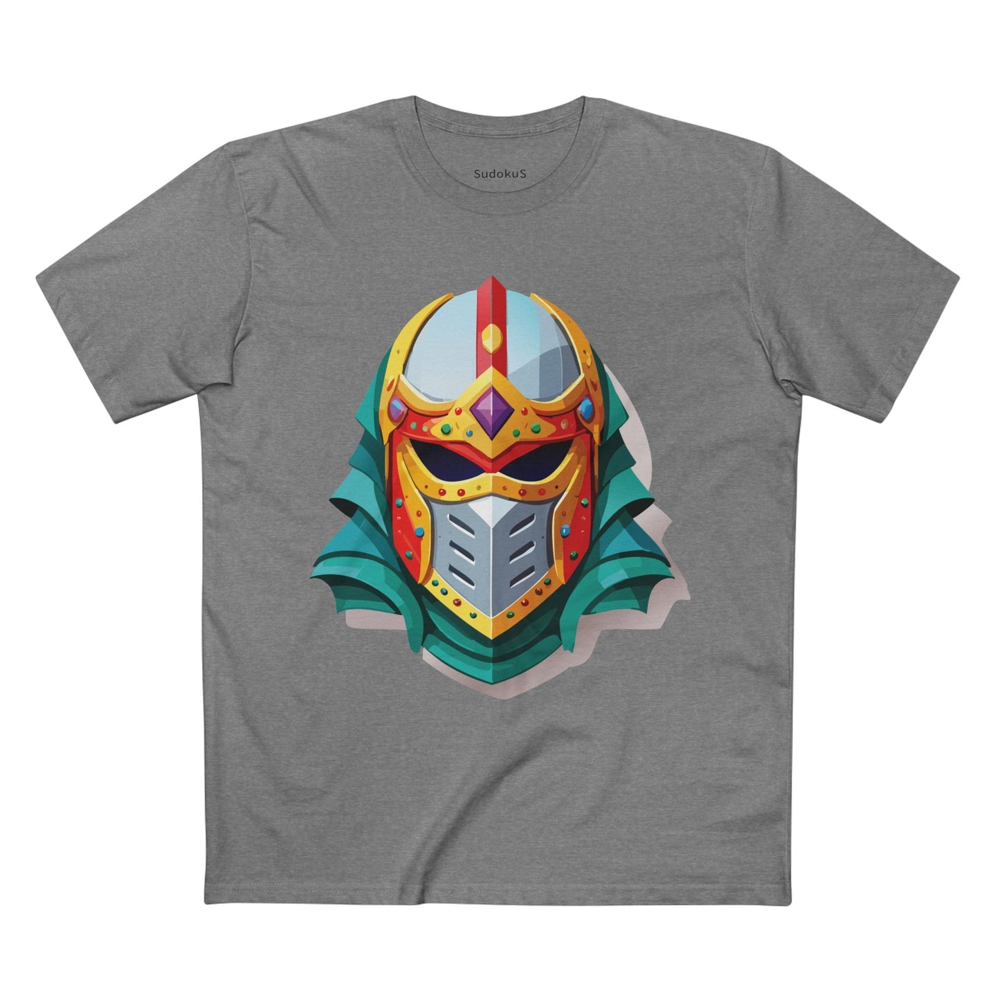 Mask Graphic Unisex 100 Cotton Staple Tee 16