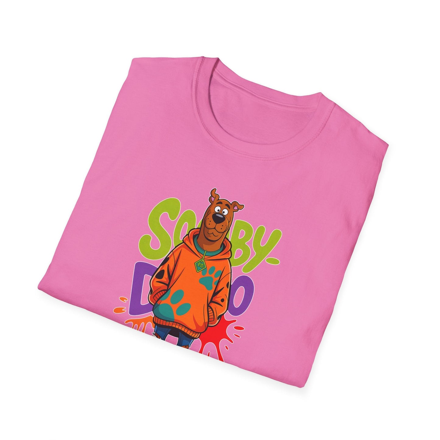 Unisex Cartoon T Shirt With Animation Funny Animals Tee Gildan Softstyle 64000 100 Percent Cotton