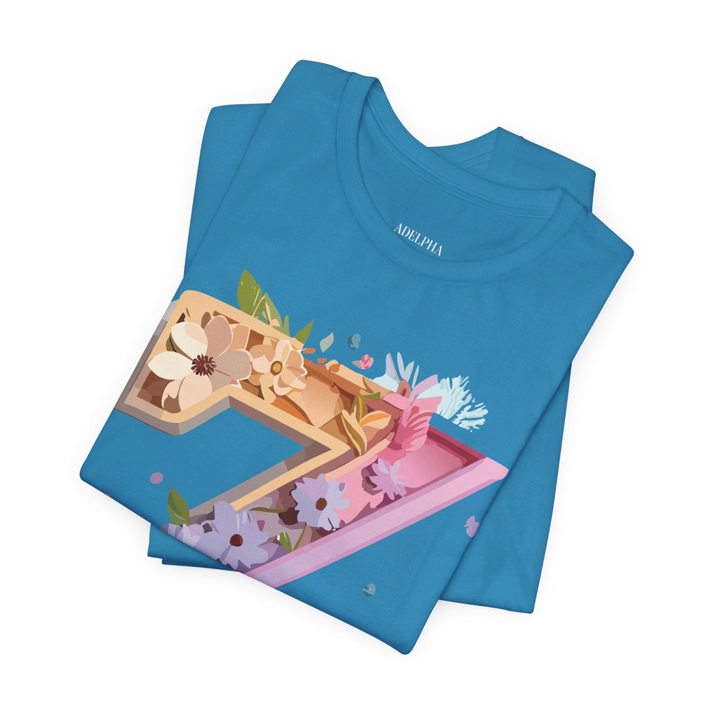Letter Z Shirt Unisex Graphic Tee Adelpha Vintage Inspired Artwork Short Sleeve Jersey