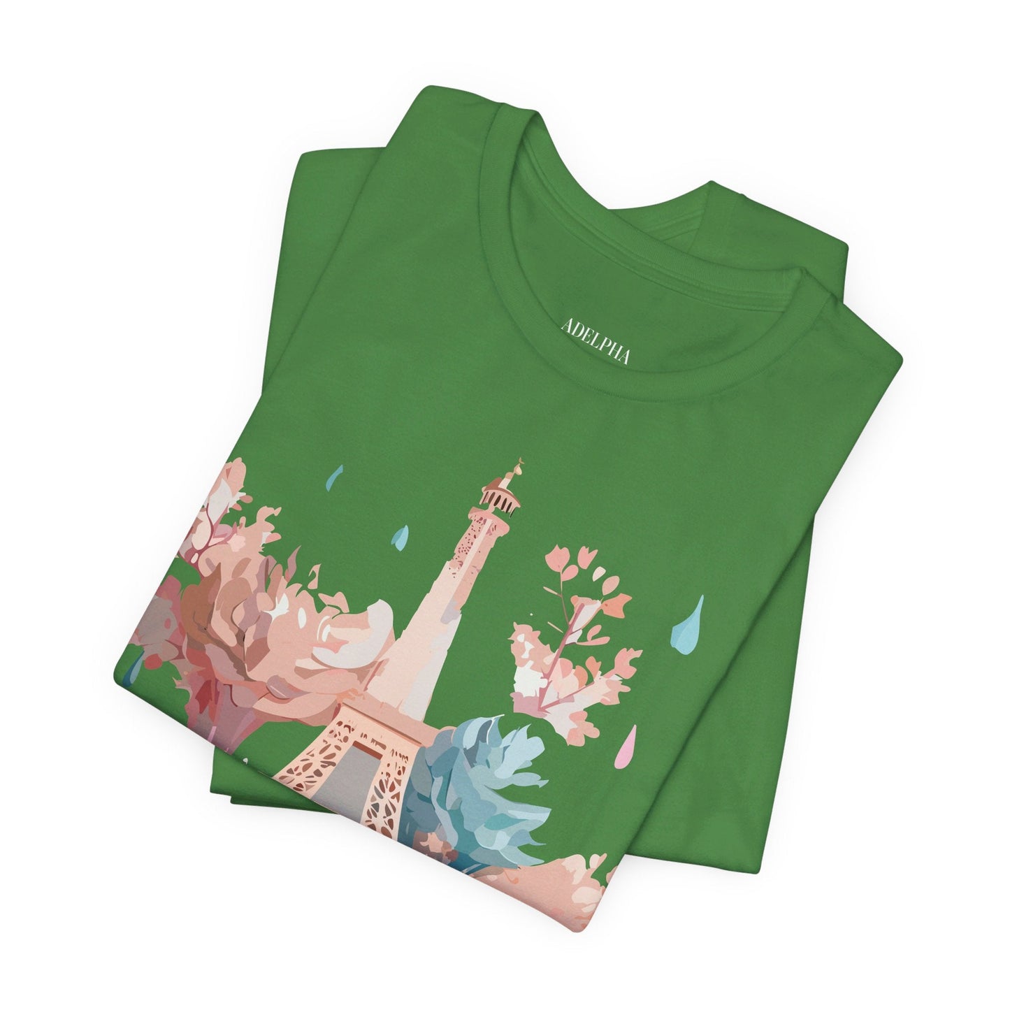 Unisex Paris Graphic Tee By Adelpha Vintage Inspired Tourist Shirt Short Sleeve Collection