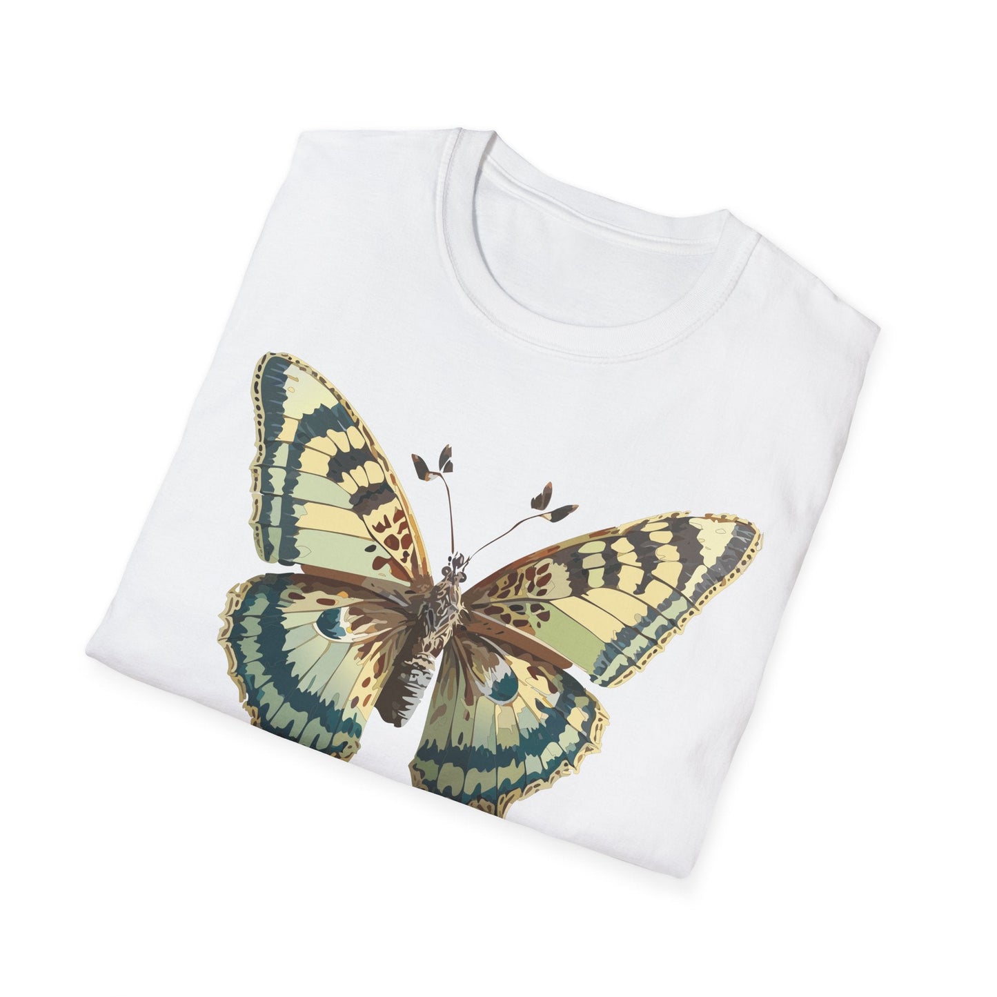 Butterfly Shirt Unisex T Shirt Monarch Butterfly Print Softstyle Gildan 64000 Tee