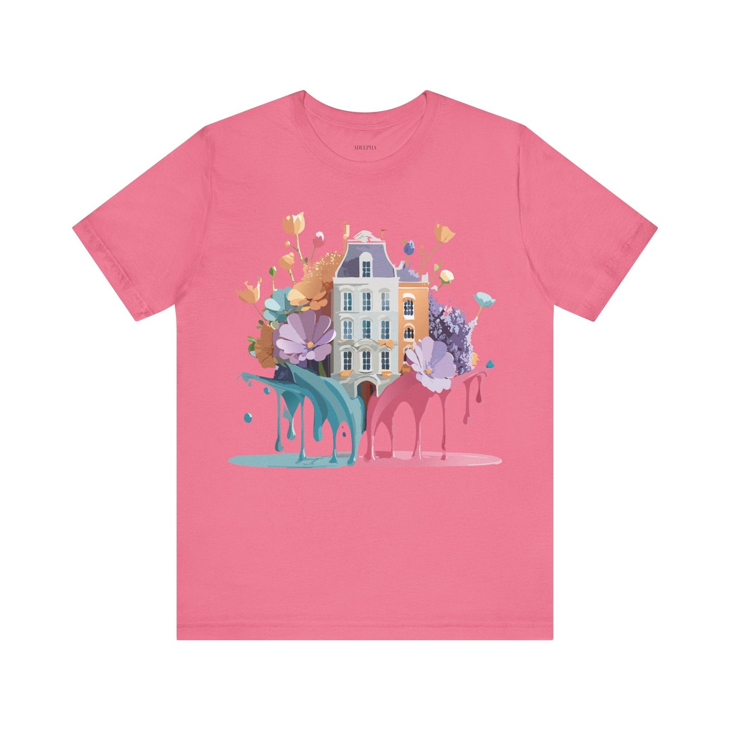 Amsterdam Graphic Tee Unisex Jersey Short Sleeve Shirt Travel Themed Original Artwork