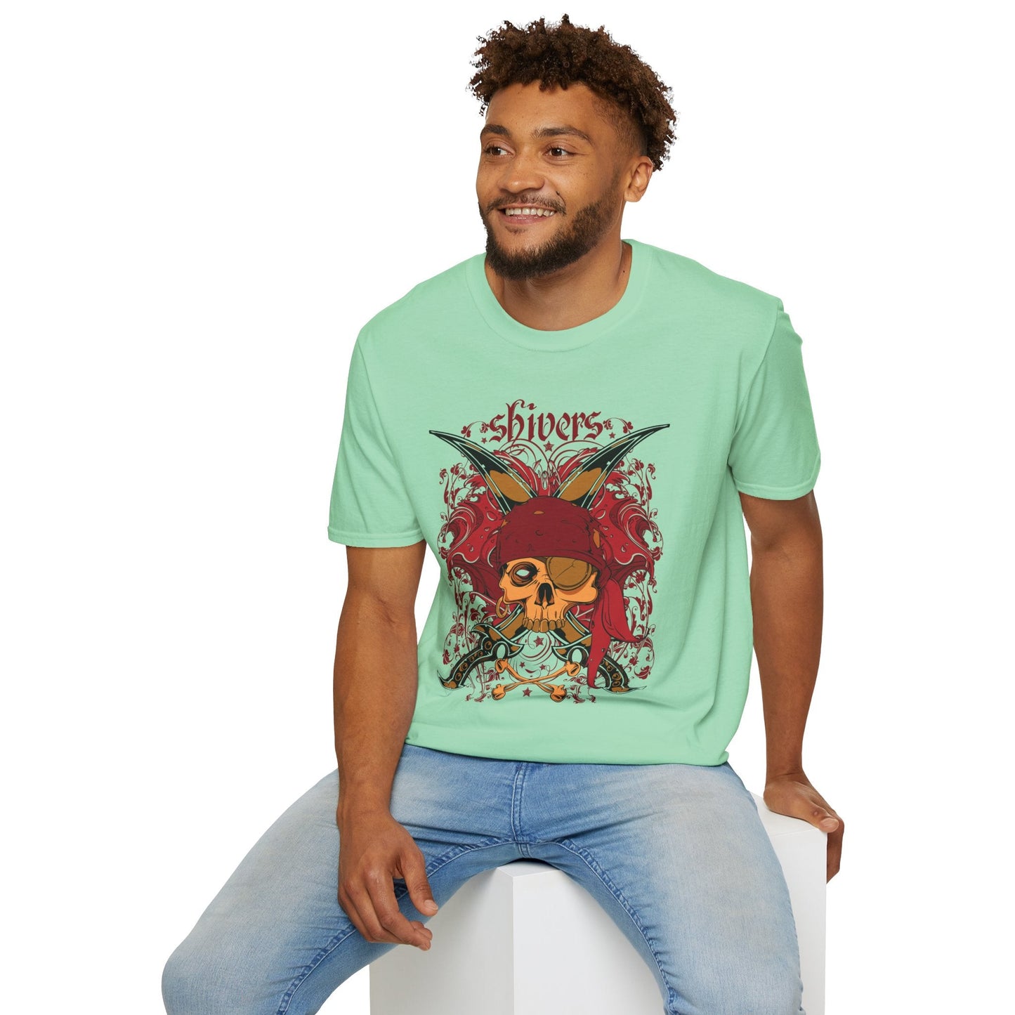 Art Design Graphic Tee Unisex Softstyle 64000 100 Percent Cotton Ring Spun For Art Lovers
