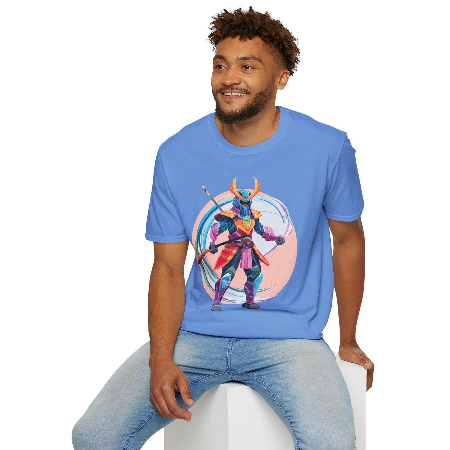 Samurai Shirt Unisex Softstyle T Shirt Gildan 64000 Ring Spun Cotton Tee For Everyday Comfort