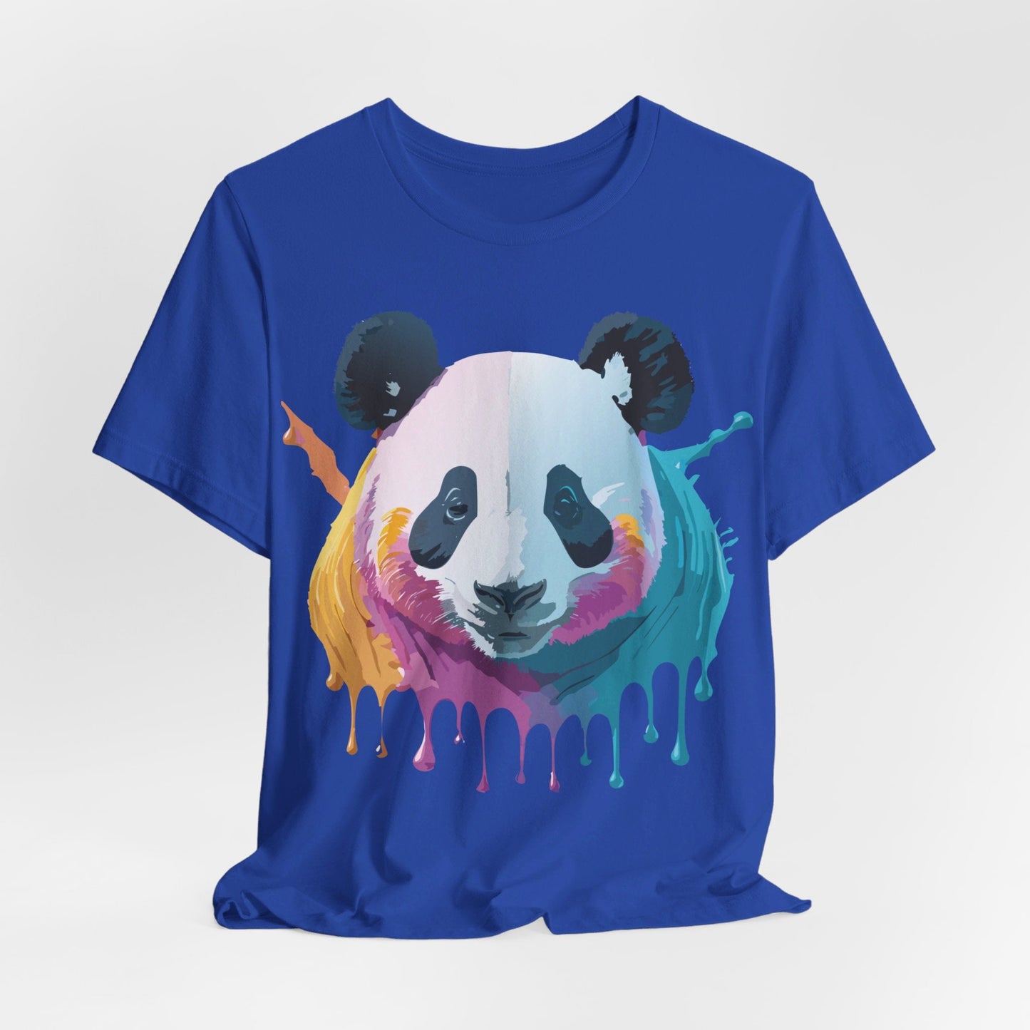 Adelpha Panda Graphic Tee Unisex Vintage Inspired Art Design Short Sleeve Shirt Edition