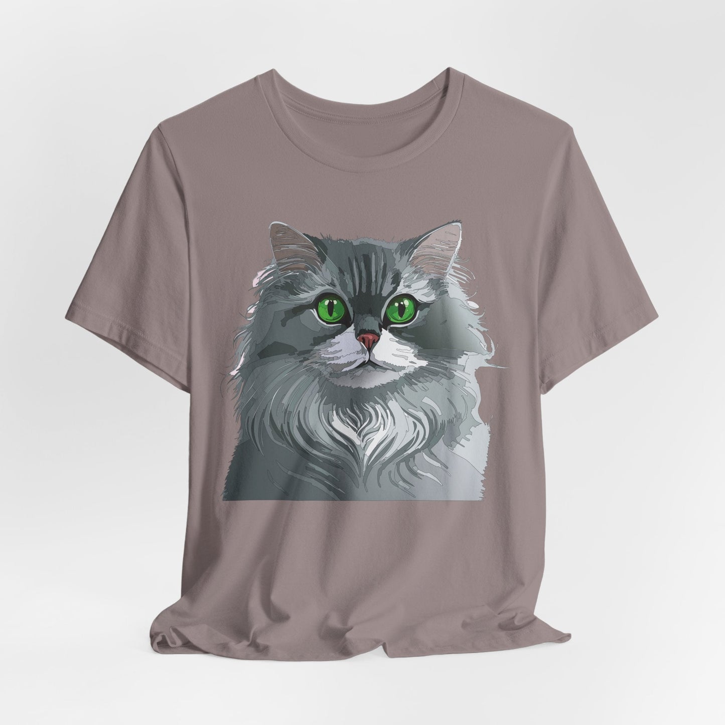 Unisex Animal Shirt With Art Design Animals Tee Short Sleeve Jersey Style Wild Animals Shirt