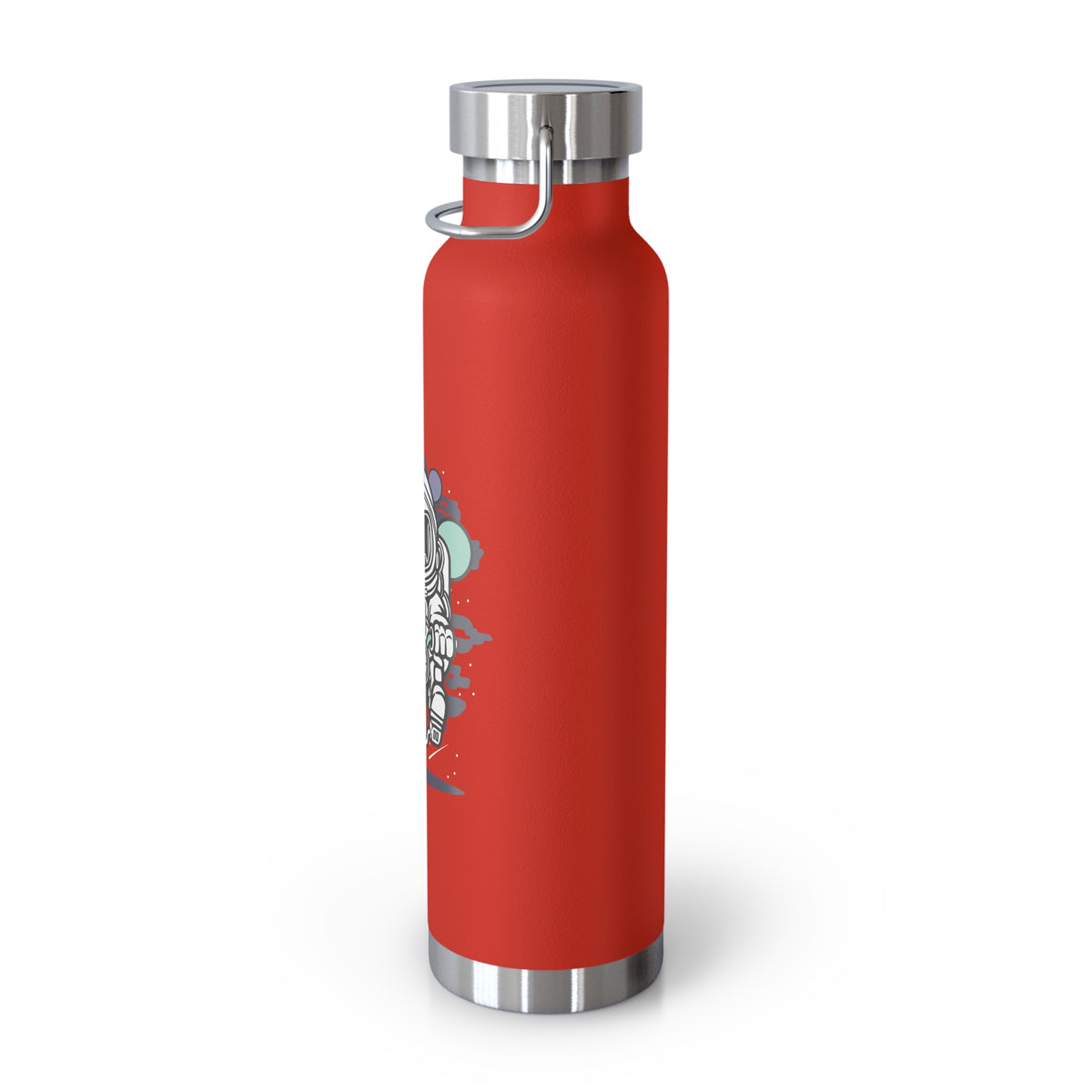 22oz Copper Insulated Water Bottle with Cartoon Design - CV58