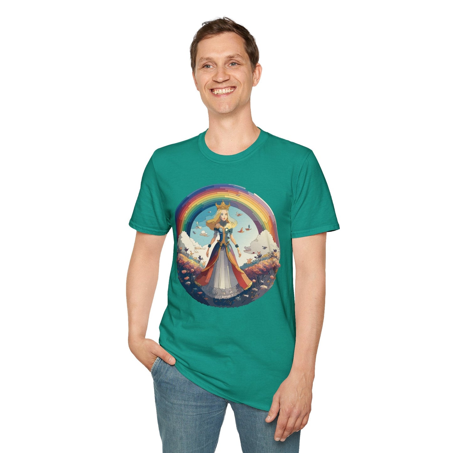 Womens Graphic T Shirts Art Design Shirt Unisex Softstyle Tee 100 Percent Cotton Gildan 64000