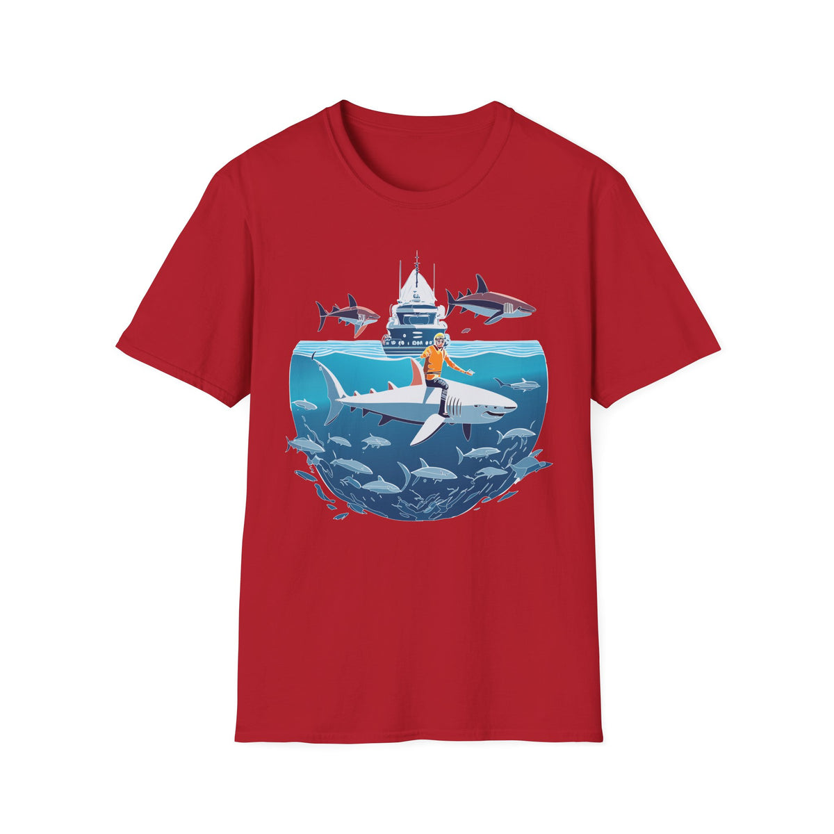 Ocean U boat Graphic Tee Gildan Unisex 100 Cotton Tee Shirt c33
