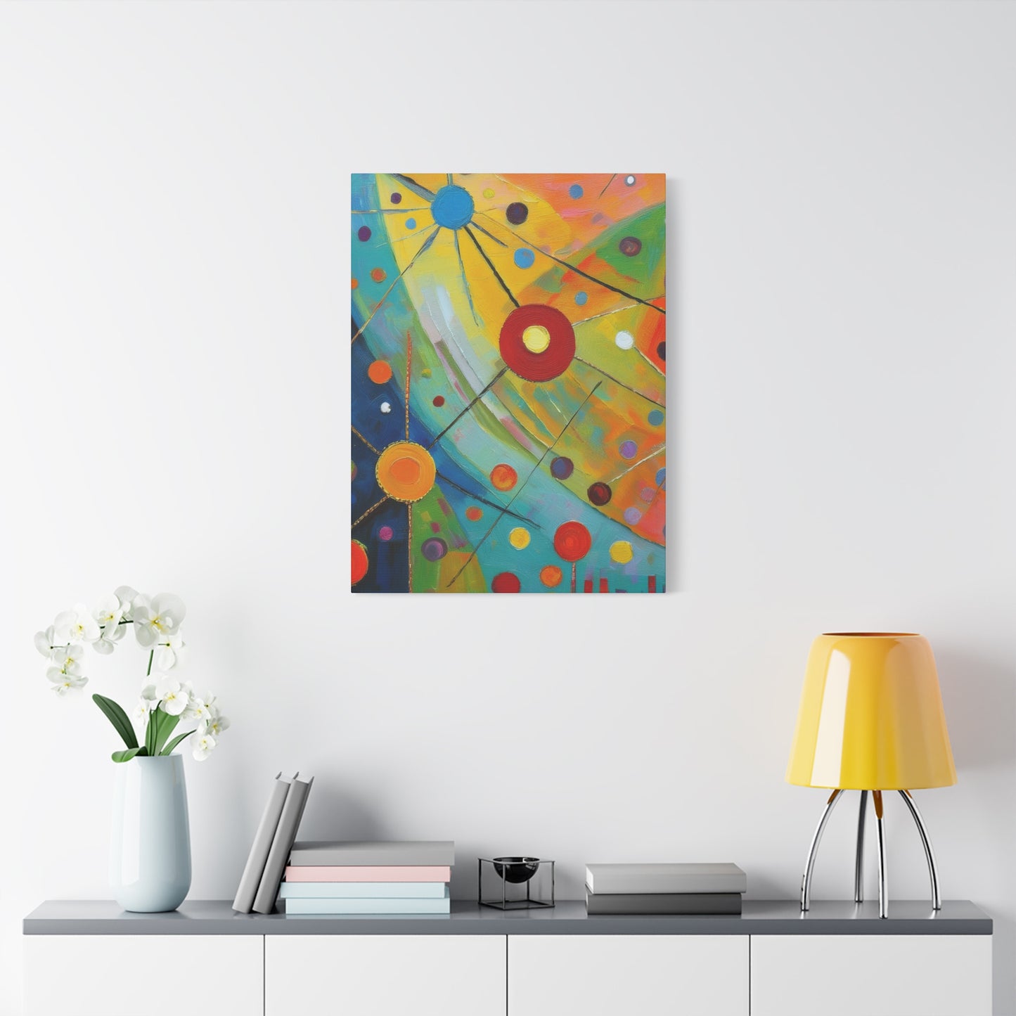 Abstract Oil Painting Print Canvas 20x24,20x30,24x30 24x32,24x36,30x40 32x48,36x48,40x60 Pine-Wood Inner Frame ABS-144