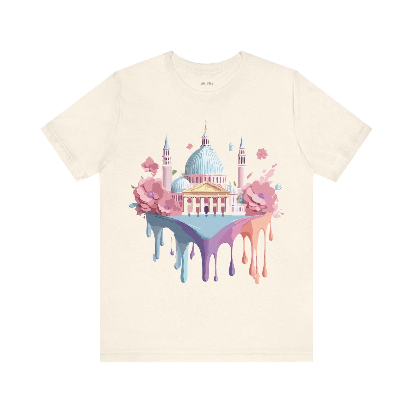 Venice Tourist Shirt Graphic Tee Unisex Adelpha Vintage Inspired Artwork Premium Short Sleeve