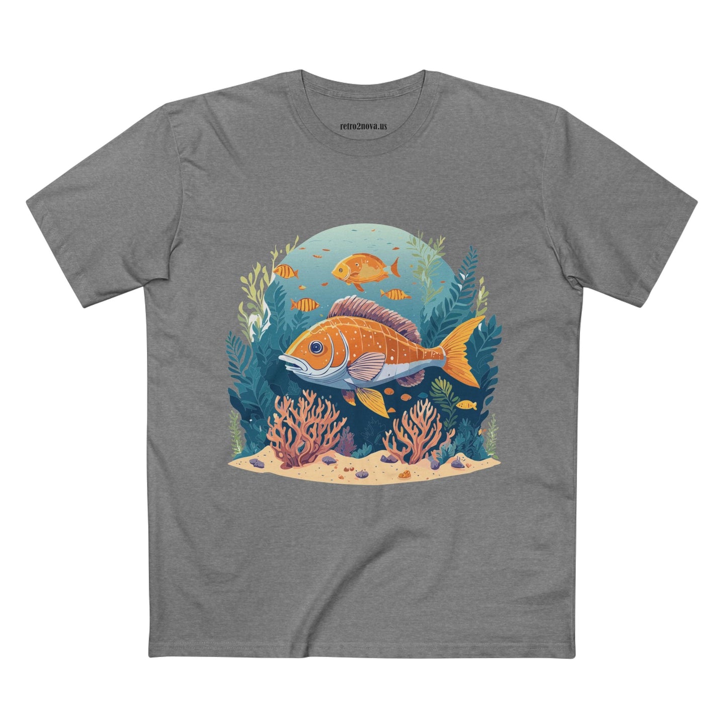 Ocean Pacific Unisex Premium Cotton Tee With Original Art Design OP 23 Retro2Nova