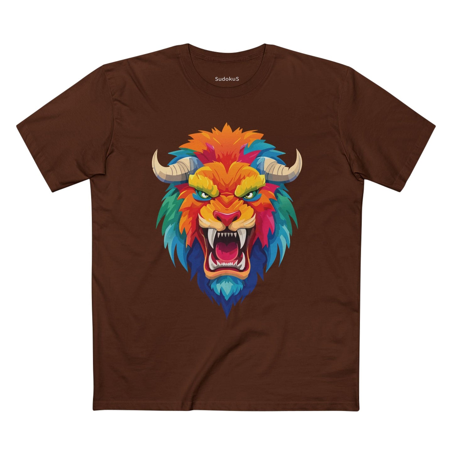Cartoon Monsters Graphic Unisex 100 Cotton Staple Tee 15