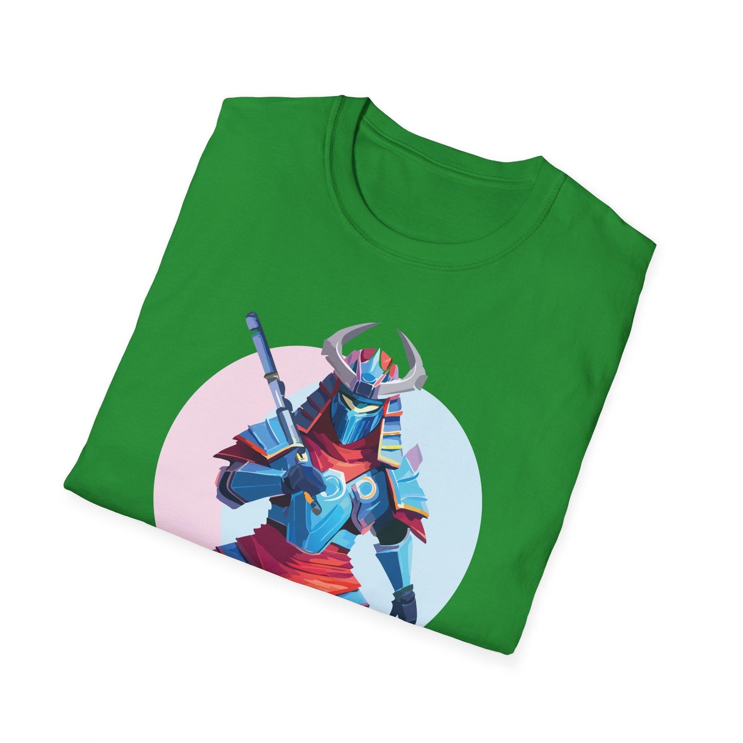 Samurai T Shirt Unisex Softstyle Tee Made From 100 Percent Ring Spun Cotton Gildan 64000