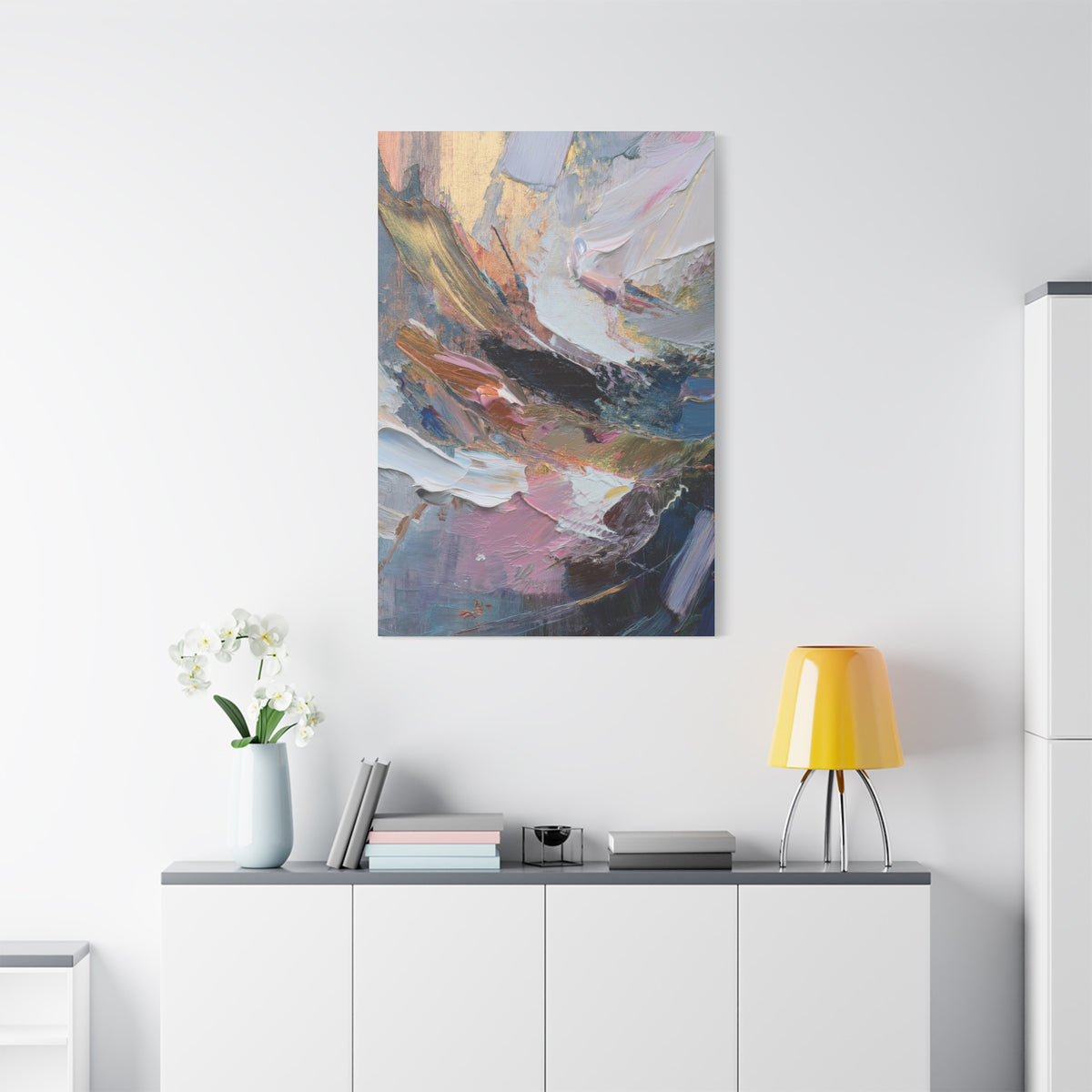 Abstract Oil Painting Print Canvas 20x24,20x30,24x30 24x32,24x36,30x40 32x48,36x48,40x60 Pine-Wood Inner Frame ABS-86