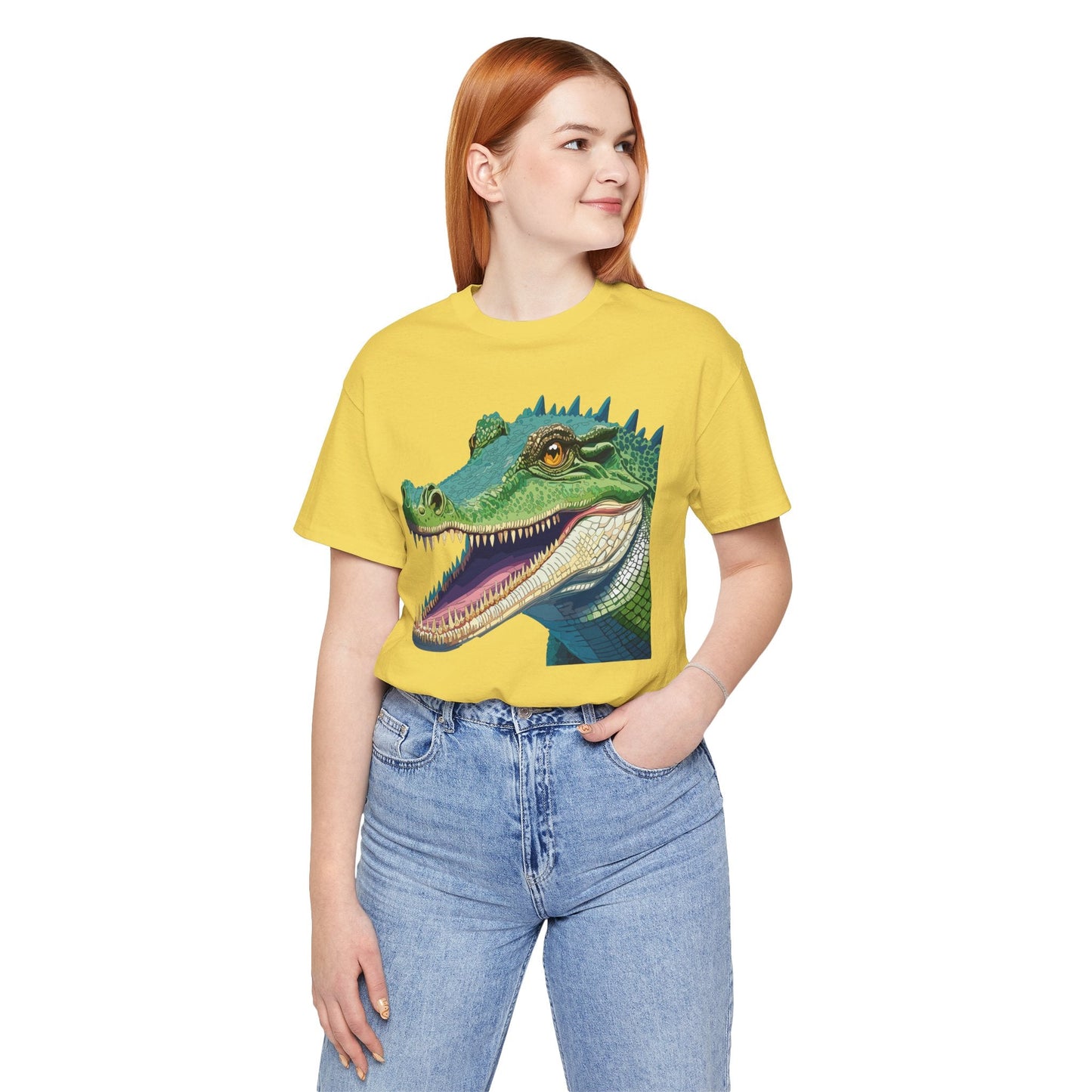 Unisex Animal Tee Shirt With Animals Art Design Wild Animals Jersey Short Sleeve