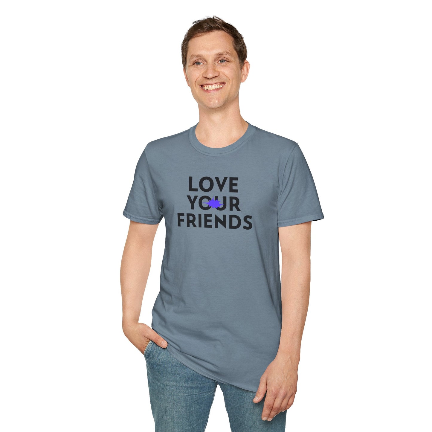 Positive Slogan T Shirts Unisex Gildan Softstyle 64000 Ring Spun Cotton Tee With Positive Quotes