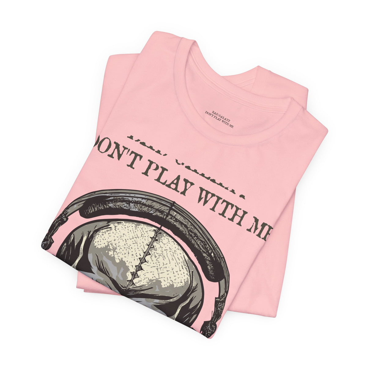 Skull Rock Graphic Unisex Cotton Bella+Canvas Tee with Art Design b45