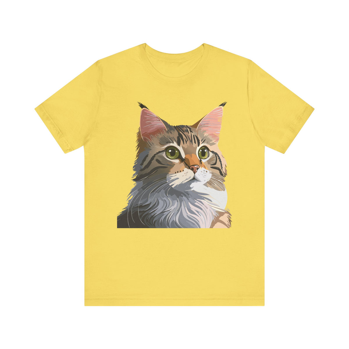 Wild Animals  Graphic Unisex Cotton Bella+Canvas Tee with Art Animal Design ab43
