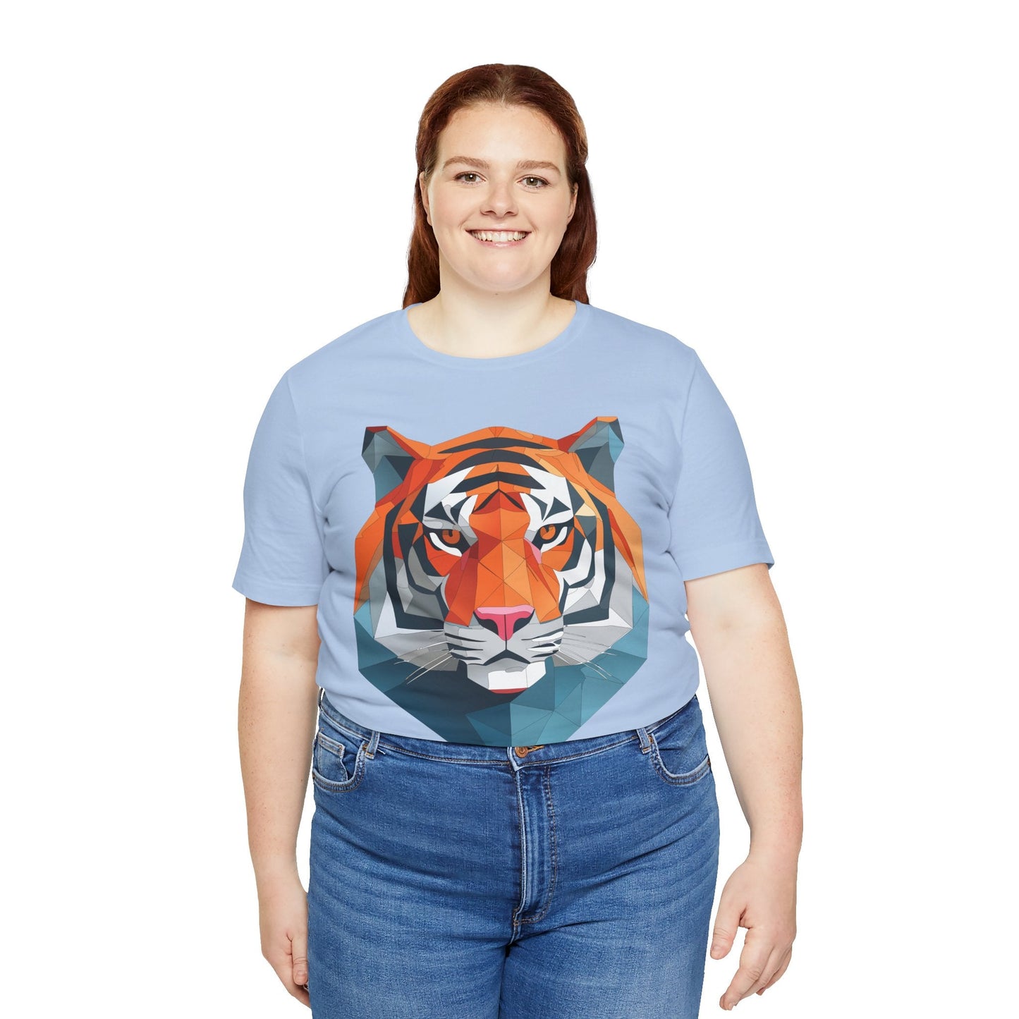 Unisex Animal Artwork Tee Shirt With Wild Animals Design For Everyday Wear And Comfort