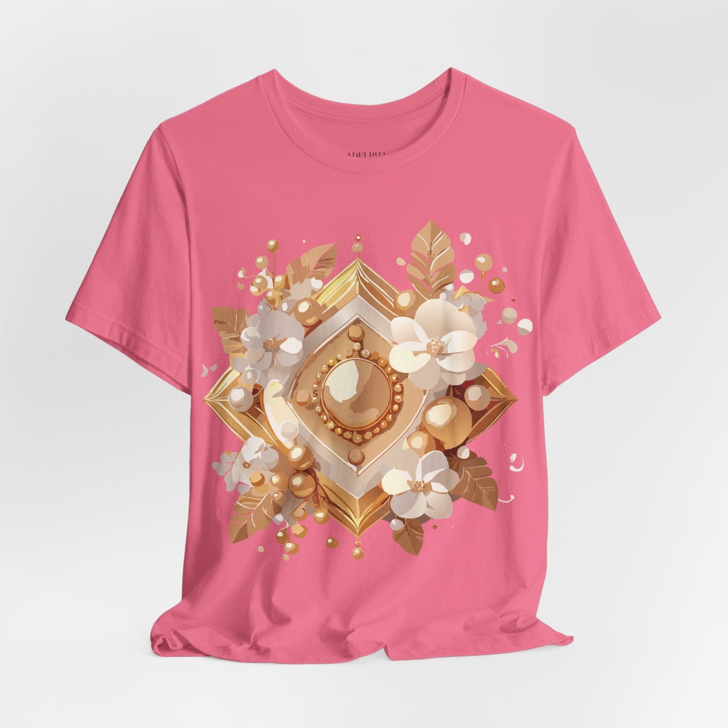 Jewelry Graphic Unisex 100 Cotton Vintage Treasure Art T-Shirt 28