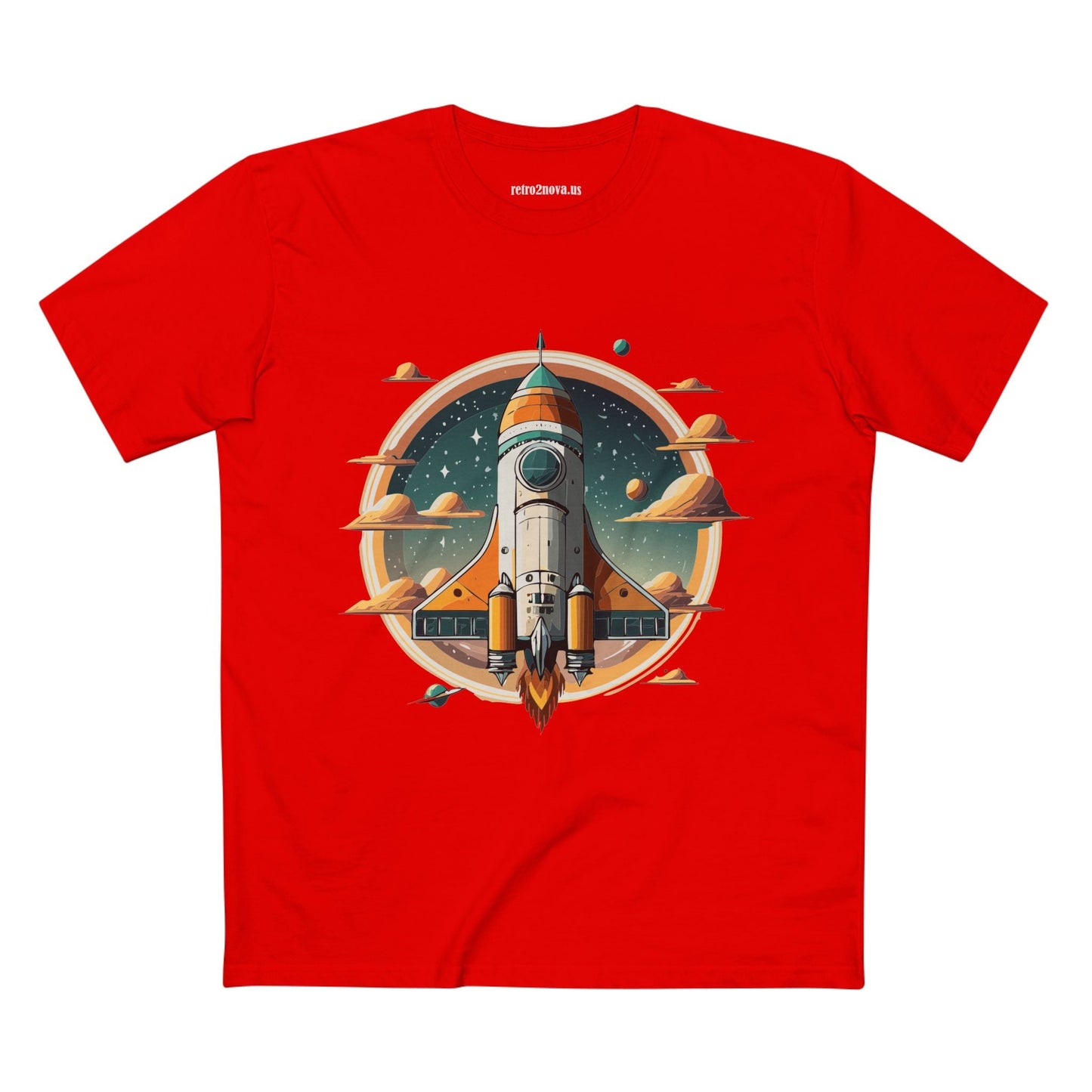 Cosmos Shirt Unisex Premium Cotton Tee With Original Art Design By Retro2Nova Collection