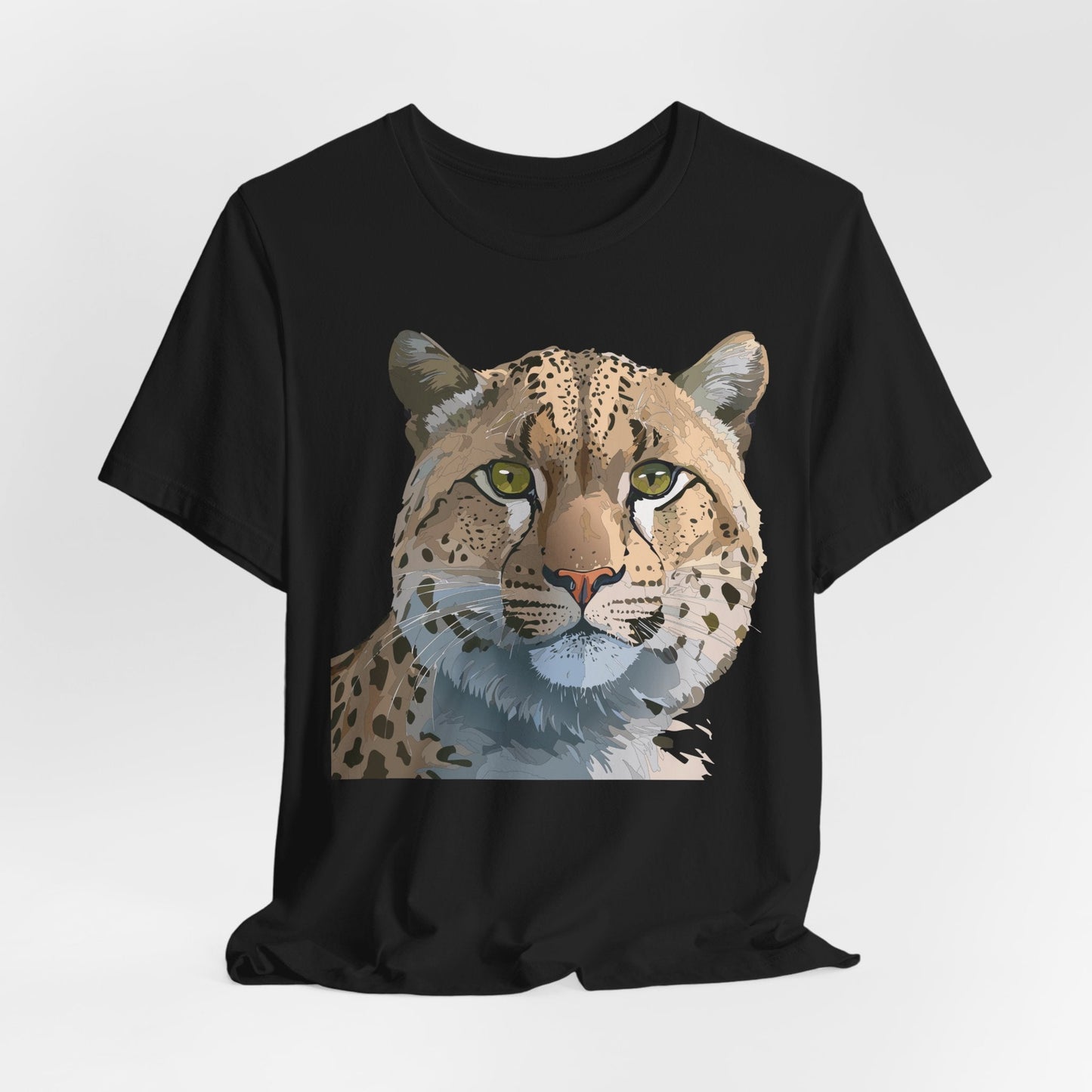 Unisex Animal Shirt With Animals Art Design Tee Short Sleeve Wildlife Print Tee Shirt