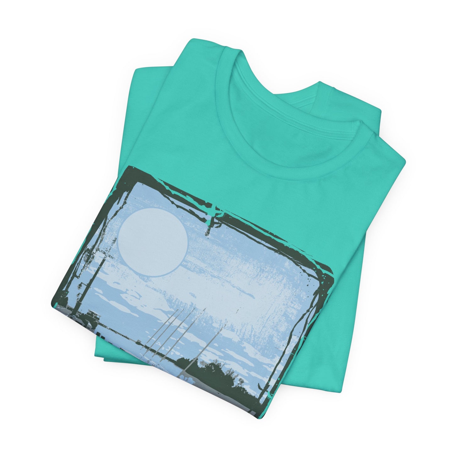 Yacht Club Retro Poster Graphic Design Tee, Yacht Club Shirt, Vintage Tees, Art Design T-Shirt, Graphic Tee, Retro Art Shirts