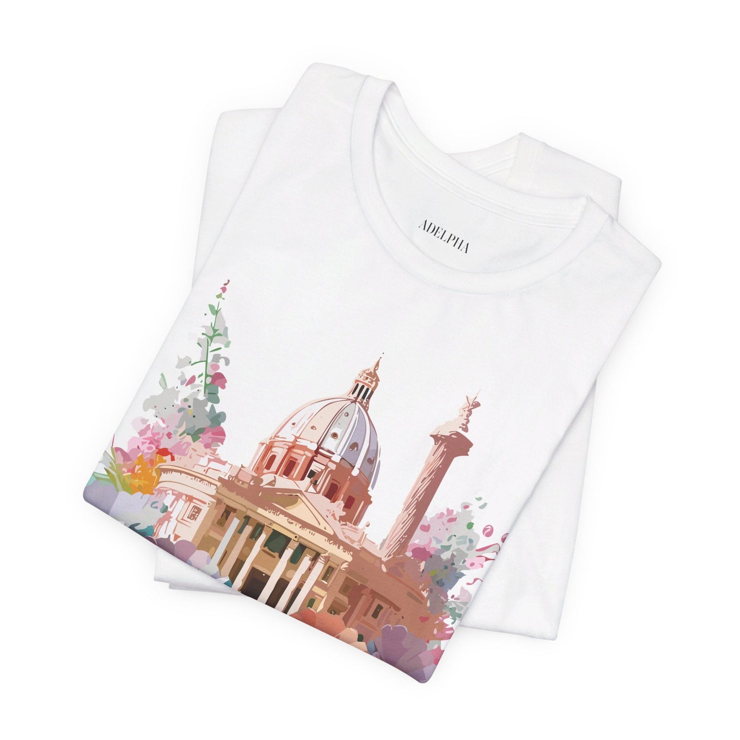 Unisex Rome Graphic Tee Tourist Shirt Adelpha Vintage Artwork Premium Comfort Everyday Wear