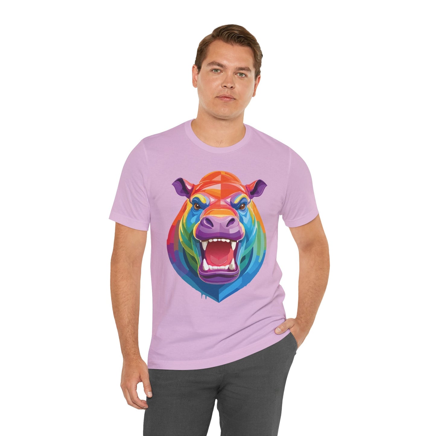 Unisex Animal Shirt with Animals Graphic Tee Art Design Wild Animals Shirt Tee for Everyone
