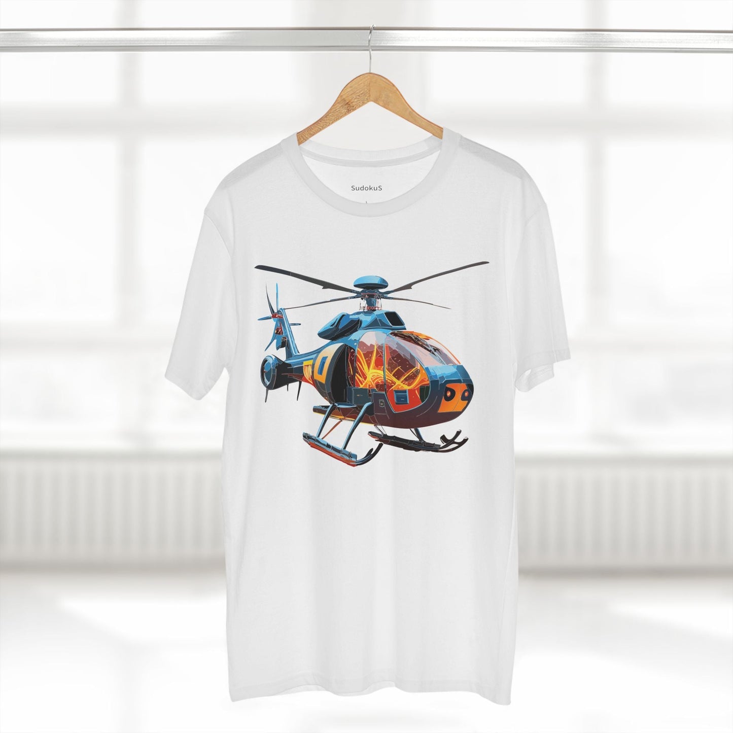 Chopper Graphic Unisex 100 Cotton Staple Tee 4