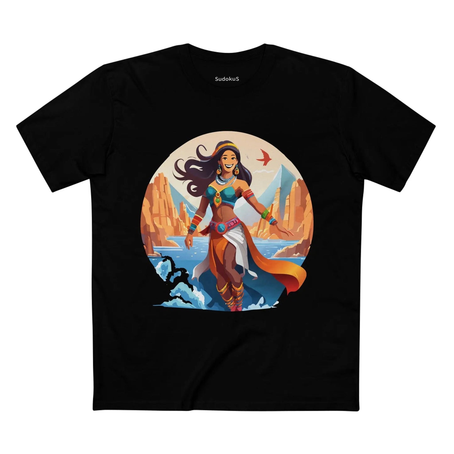 Dancer Graphic Unisex 100 Cotton Staple Tee 4