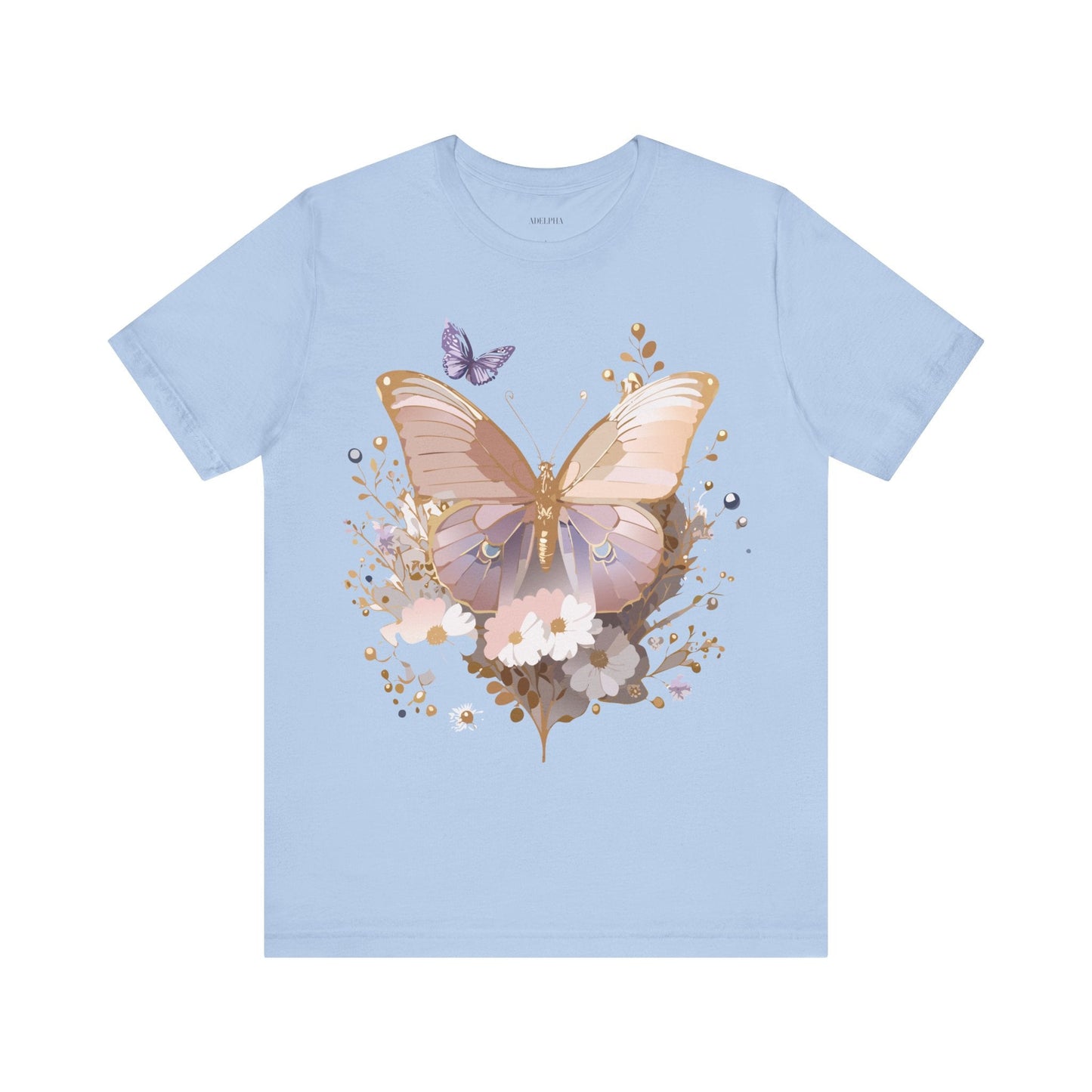 Adelpha Graphic Tee Unisex Jersey Short Sleeve Vintage Inspired Art Design Tee