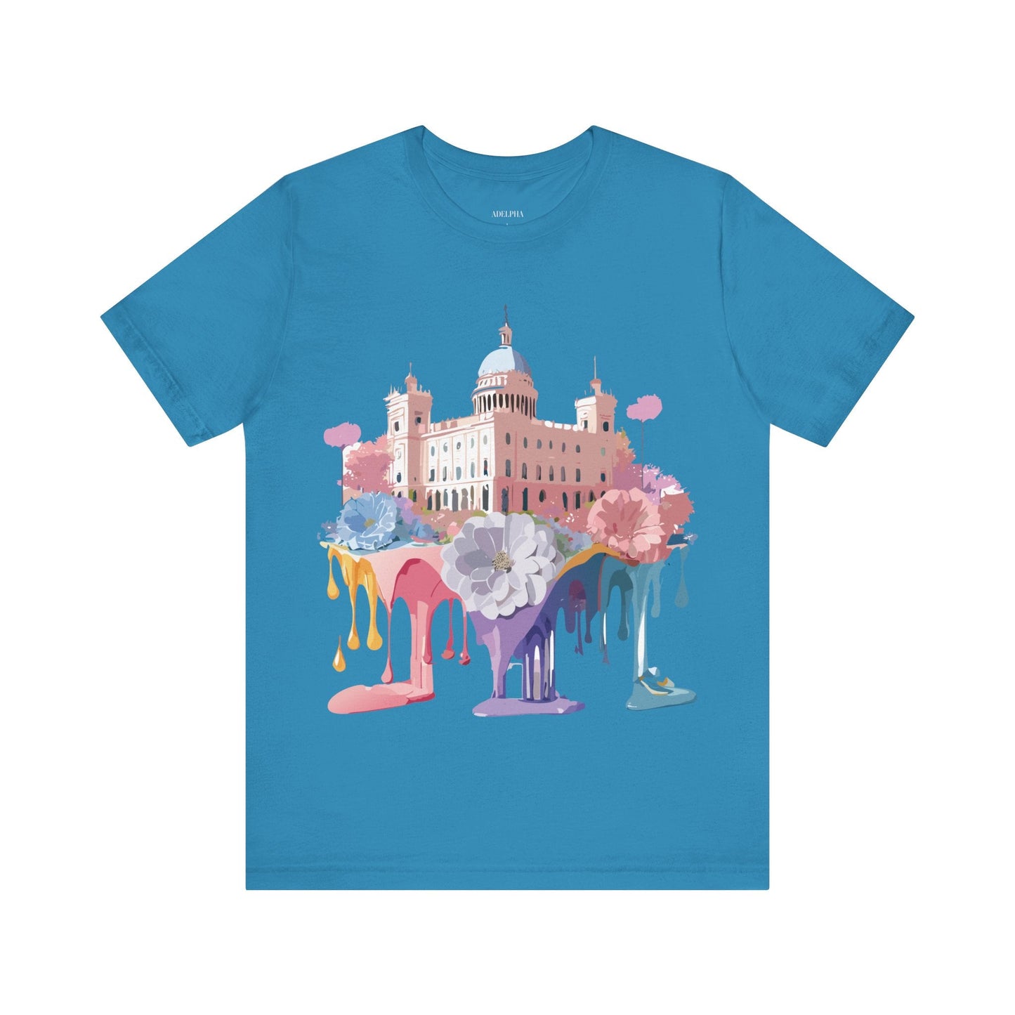 Madrid Tourist Shirt Graphic Tee Unisex Vintage Inspired Artwork By Adelpha Premium Streetwear