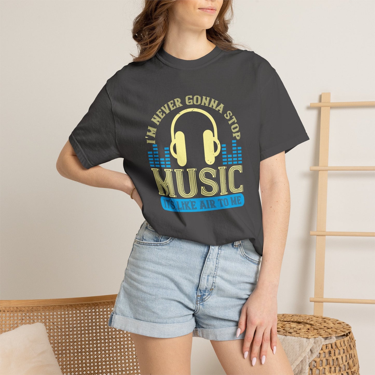 Music Graphic Design Unisex Cotton T-shirt m19