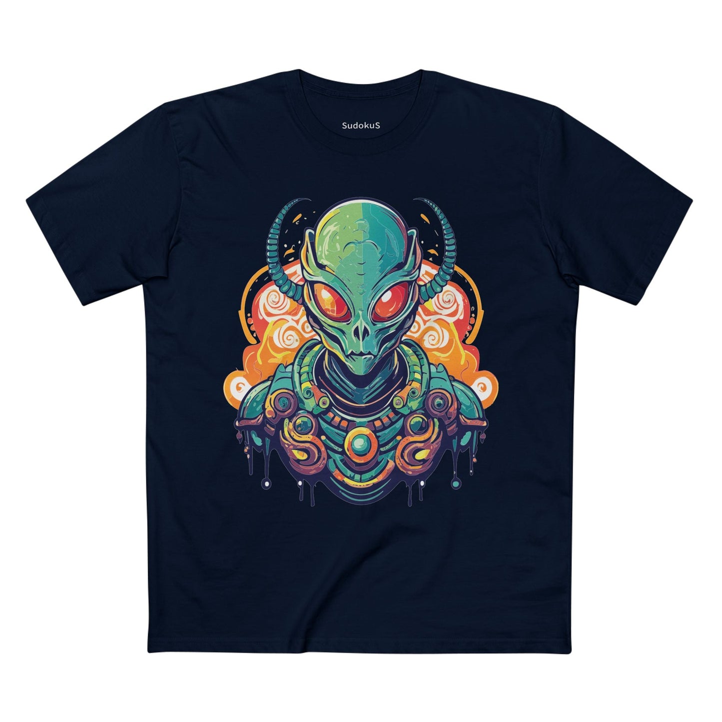 Aliens Graphic Unisex 100 Cotton Staple Tee 25