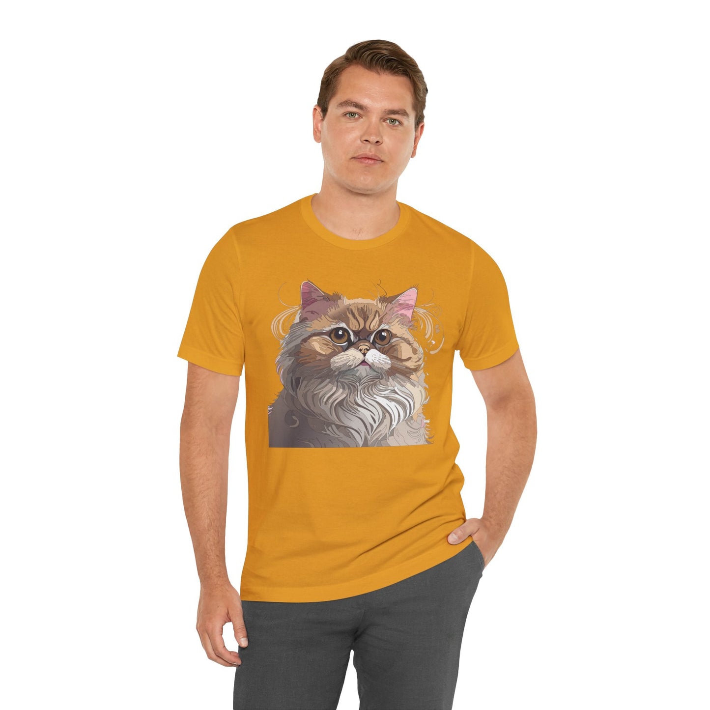 Unisex Animal Shirt With Animals Art Design Tee Short Sleeve Wildlife Print Tee Collection