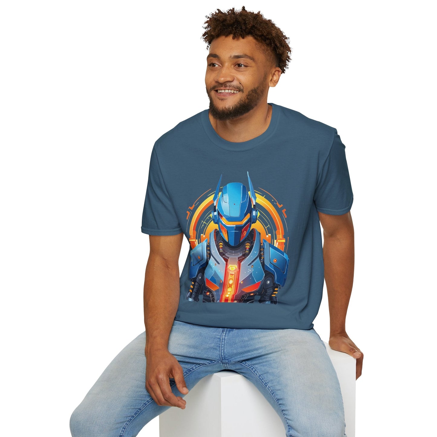 Cyborg Tee Unisex Robot Shirt Terminator Shirt Softstyle 100 Percent Ring Spun Cotton