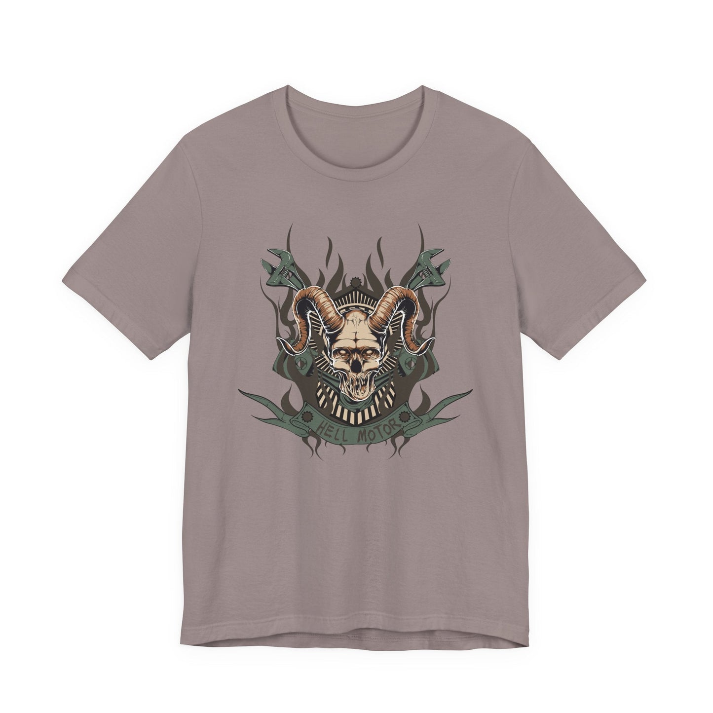 Gothic Skull Graphic Design Unisex Cotton Tee Art-49