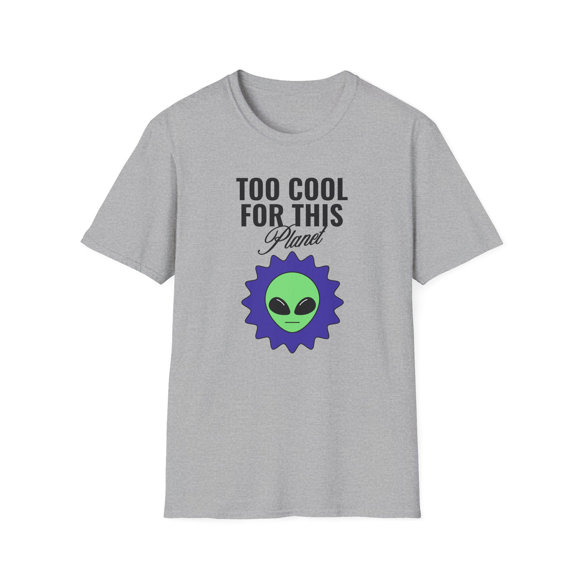 Alien Graphic Funny UFO Graphic Tee Gildan Unisex 100 Cotton Tee Shirt r110