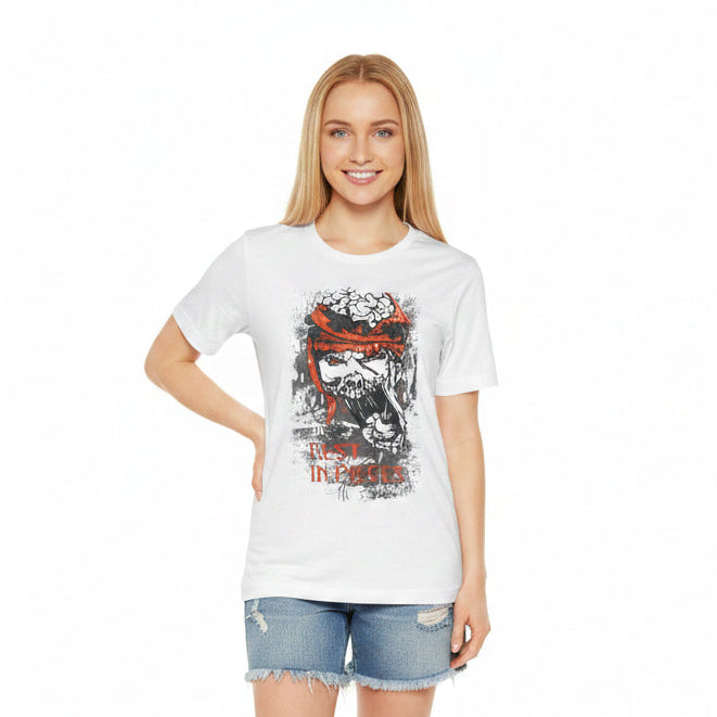 Skull Graphic Unisex Cotton T-Shirt r10