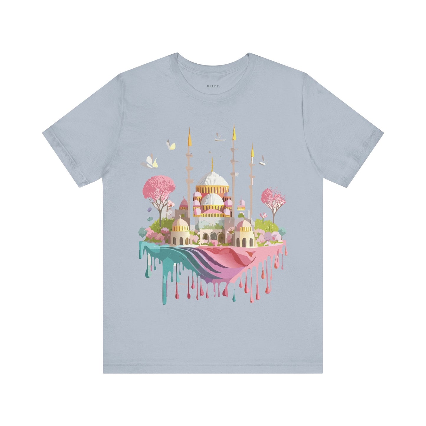 Istanbul Tourist Shirt Graphic Tee Unisex Jersey Short Sleeve Vintage Inspired Art Adelpha