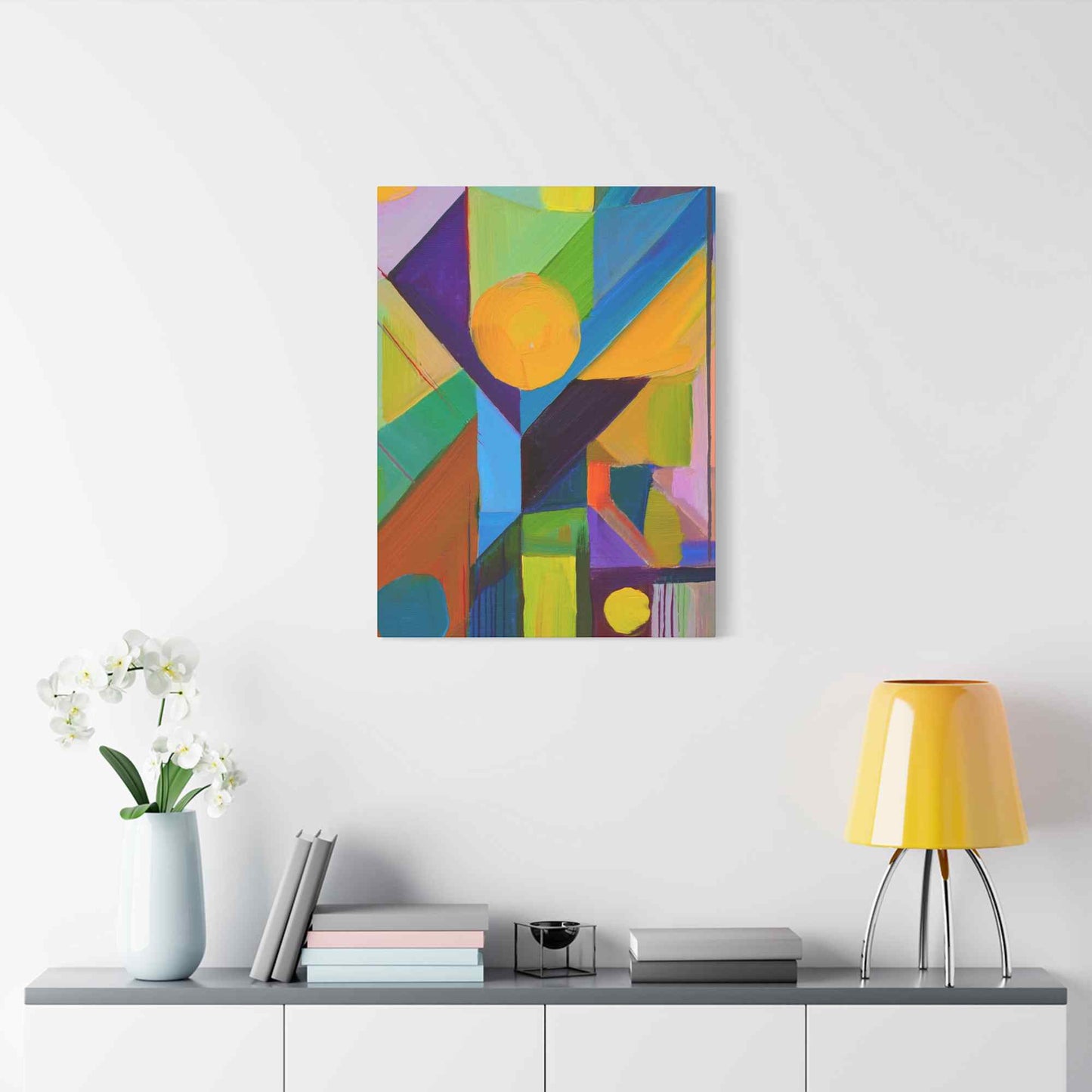 Abstract Painting Print Canvas 20x24,20x30,24x30, 24x32,24x36,30x40, 32x48,36x48,40x60 Pine-Wood Inner Frame ABS-8