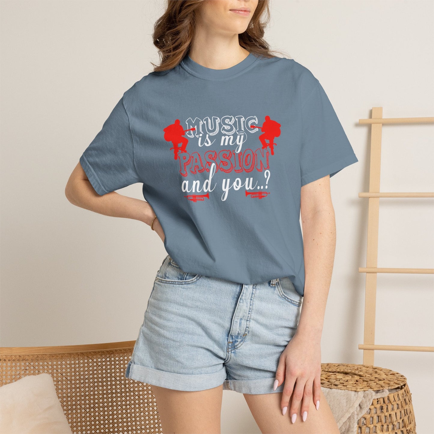 Music Graphic Design Unisex Cotton T-shirt 070