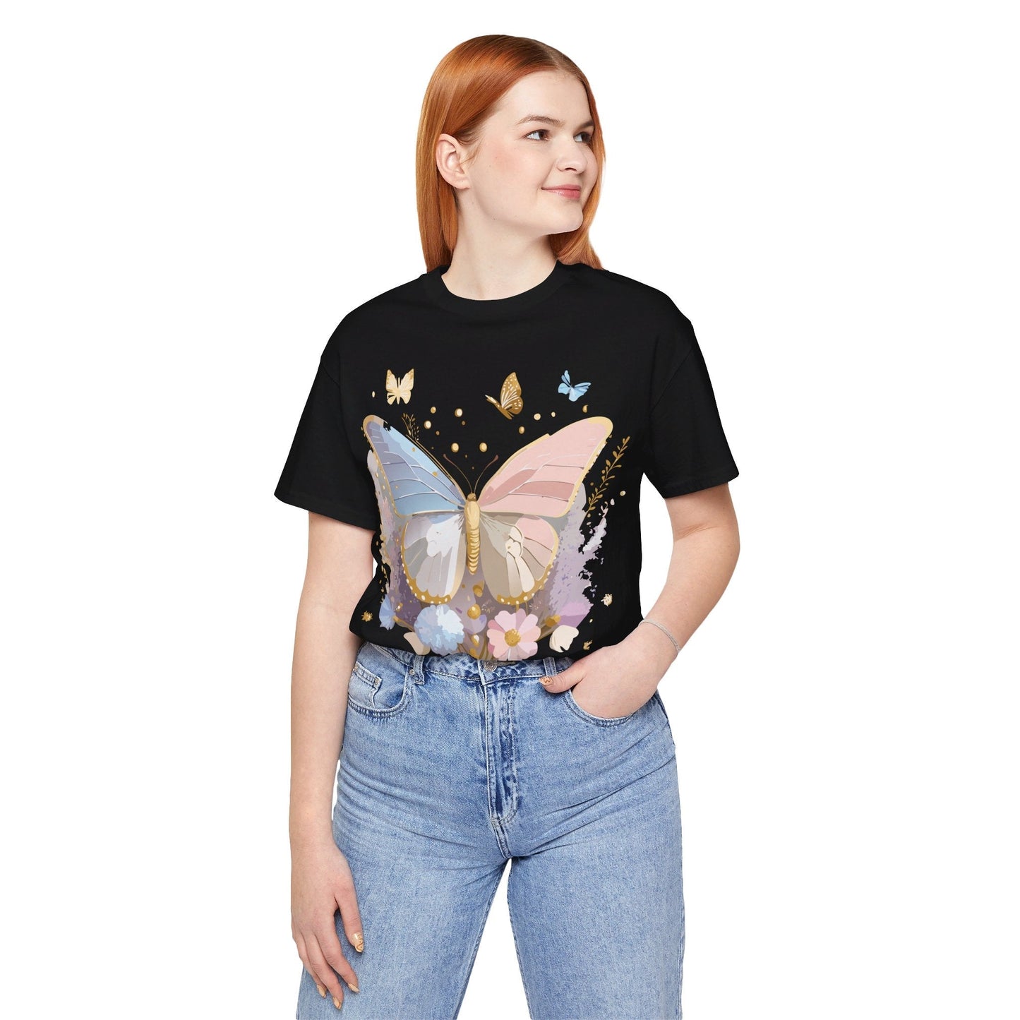Butterfly Graphic Tee By Adelpha Unisex Jersey Short Sleeve Shirt