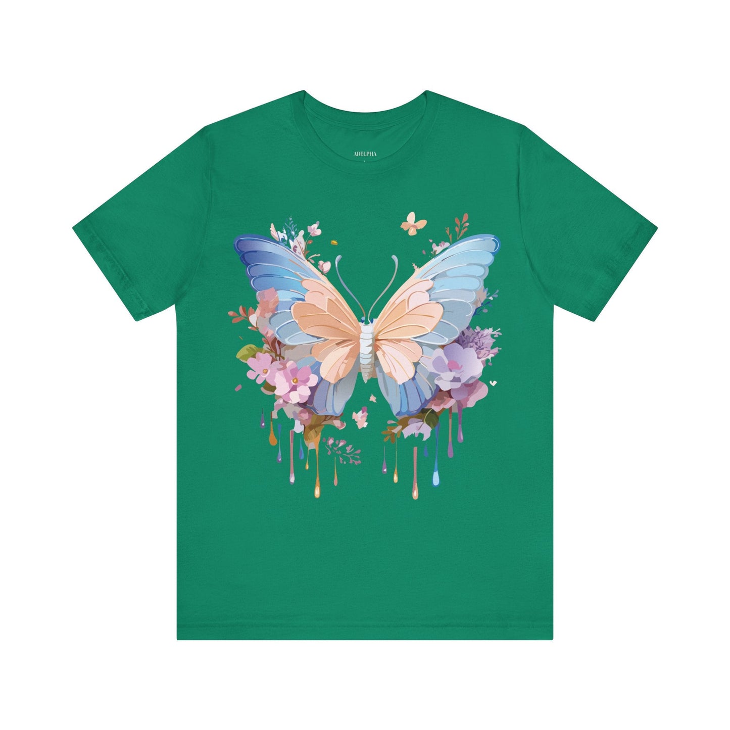 Butterfly Graphic Tee By Adelpha Unisex Short Sleeve Shirt Art Design