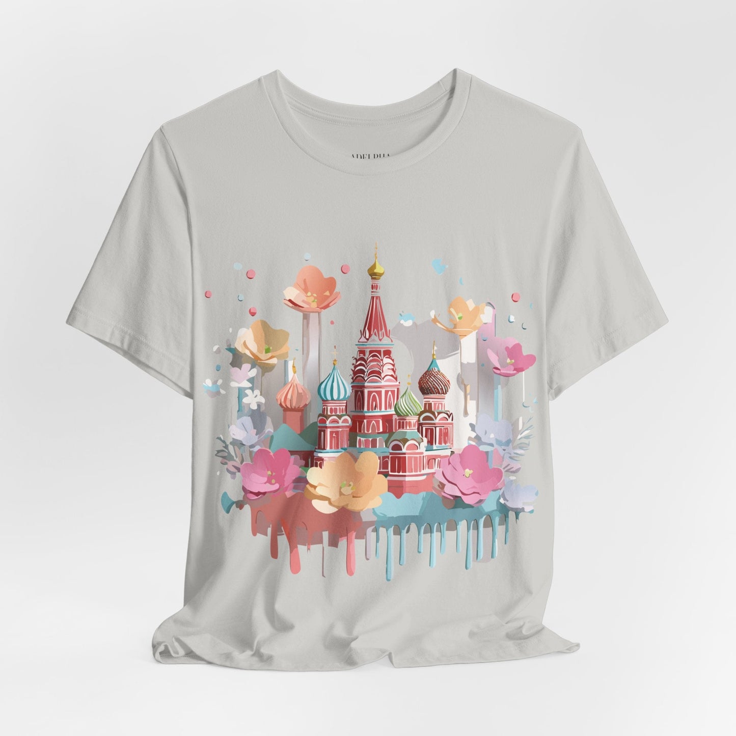 Unisex Graphic Tee From Adelpha Moscow Themed Tourist Shirt Vintage Inspired Art