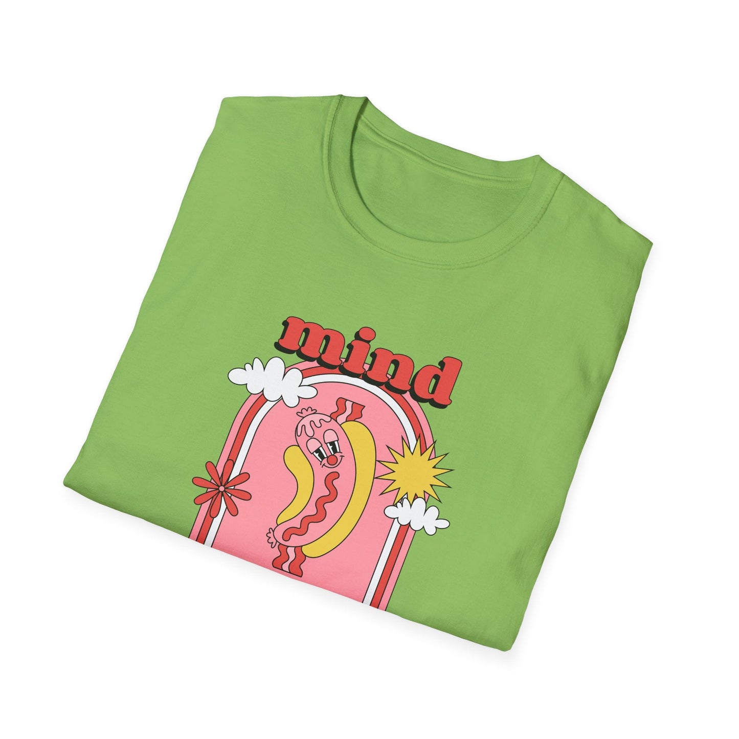 Funny Food T Shirt Unisex Softstyle Gildan 64000 100 Percent Ring Spun Cotton Lightweight Comfort