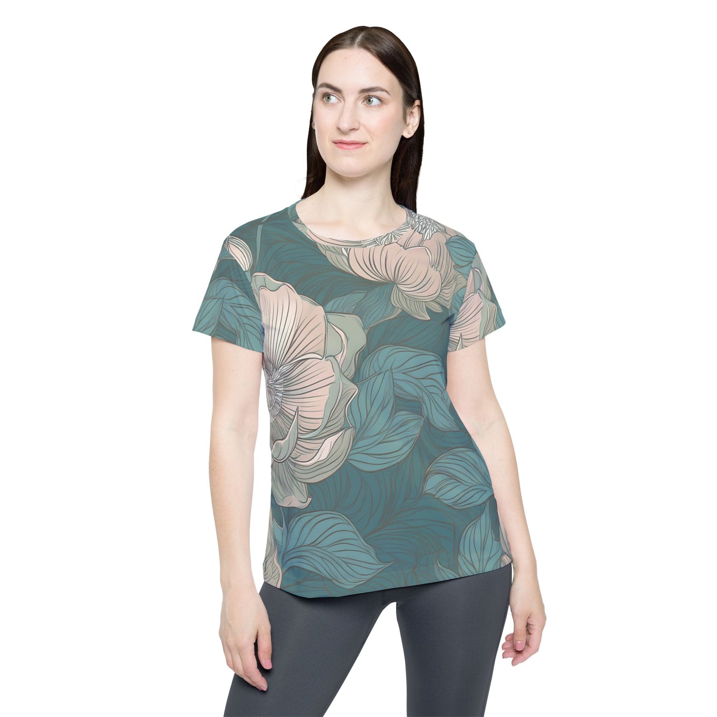 Floral Print Shirt, Shirt with Flowers