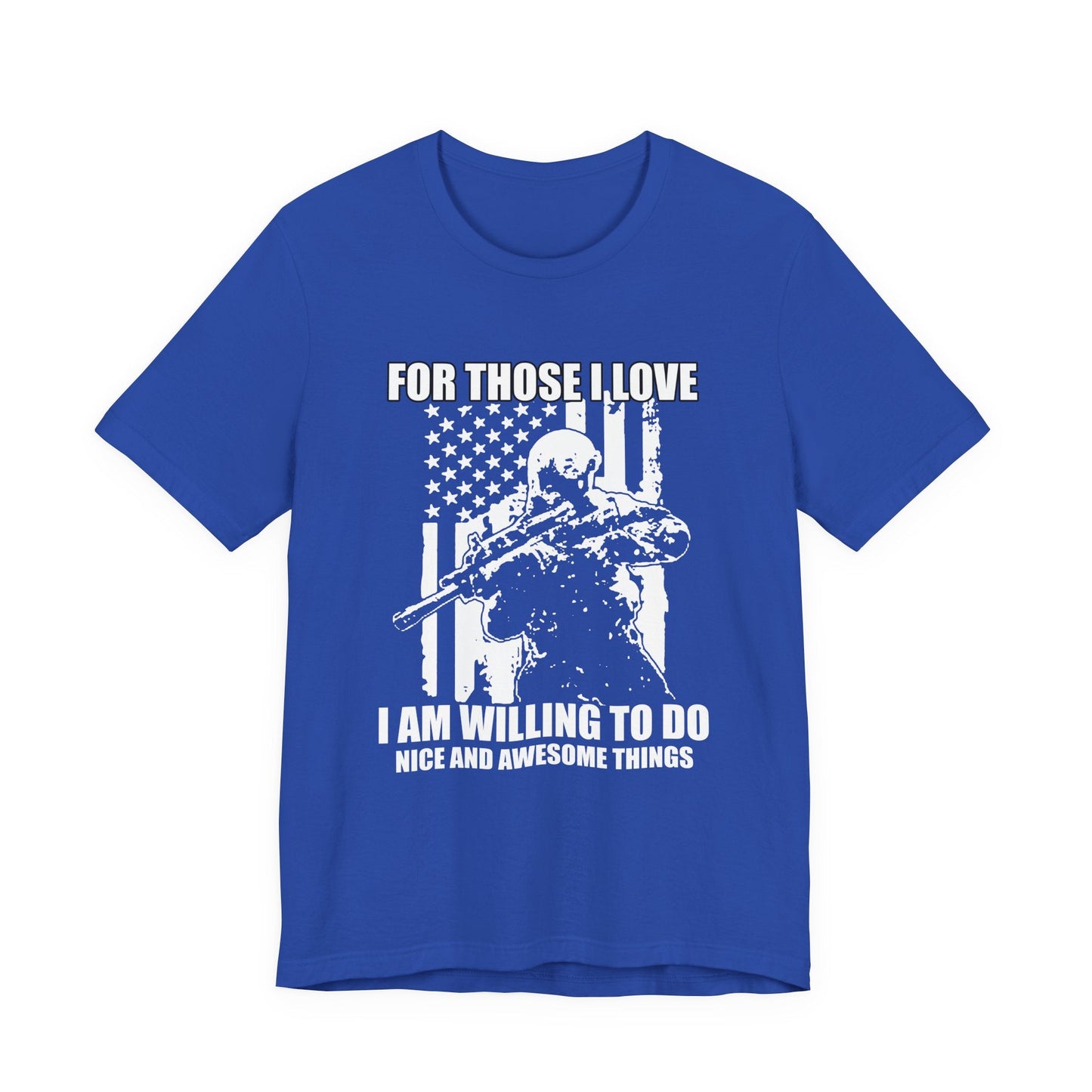 Army Veteran Patriotic Graphic Design Unisex Cotton T-Shirt v50